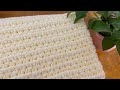 How to Crochet a Blanket #1 Fast & Easy Sweet Stitch ☕ Etsy Written pattern & Yarn Link Below
