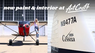 let's paint my airplane! 140A restoration part 2