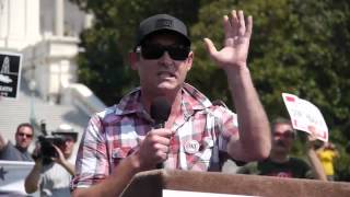 Dayne Pratzky at Stop the Frack Attack