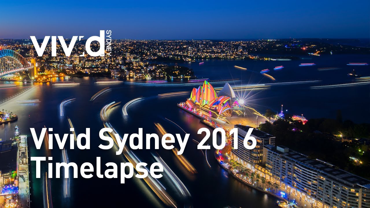 終了】 祝・10周年！冬を彩る光と音楽の祭典「ビビッド・シドニーVIVID