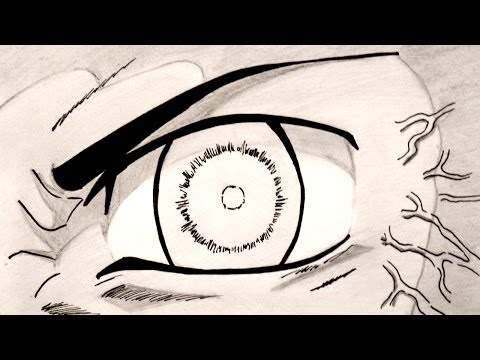 DESENHANDO os OLHOS do NARUTO Byakugan, Sharingan, Rinnegan, Mangekyo e  Sage Mode 