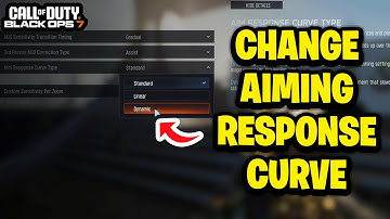 How to Change Aiming Response Curve in COD Black Ops 7 to Dynamic or Linear - Fastest Guide