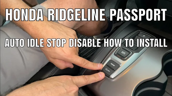 Cansado do Desligamento Automático? Conheça o Idle Stopper da Ridgeline Store para o Seu Honda