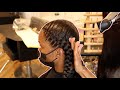 Two Braids on THICK Natural Hair