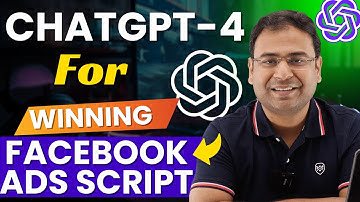 How to use CHATGPT4 to create more Scripts for Facebook Ads | Umar Tazkeer