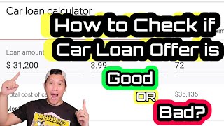 Car Loan Offer Calculator // Nurse Juan OFW //