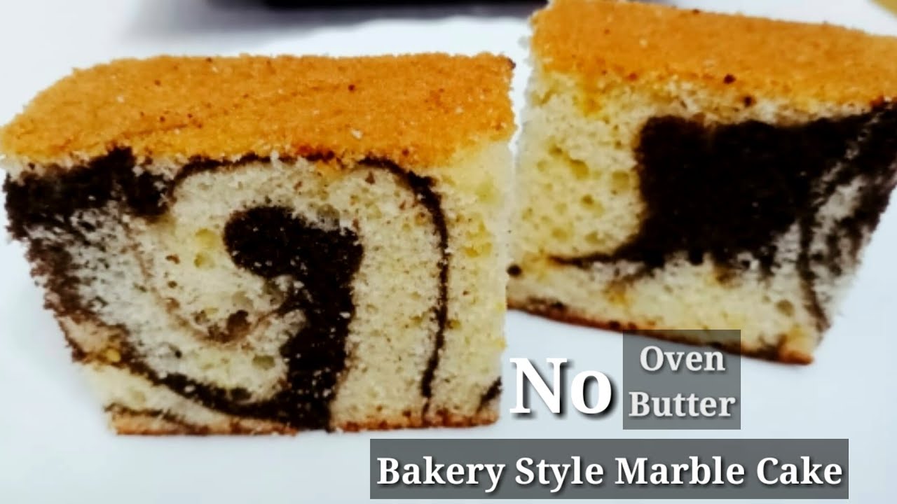 ബേക്കറി രുചിയിൽ മാർബിൾ കേക്ക് | Bakery Style Marble Cake Without Oven Malayalam | Ummees Kitchen ...