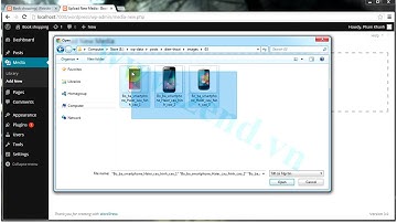 Tự học WordPress Online |  05 Quản lý thư viện media trong Wordpress