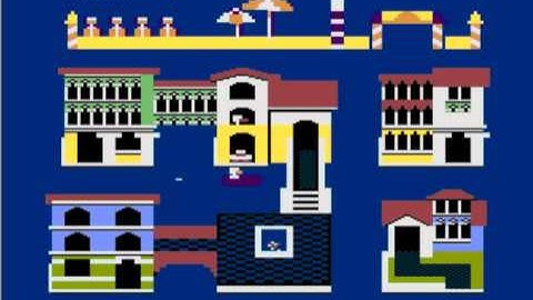 Atari 8-bit - Ducks Ahoy!