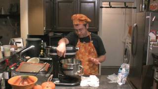 Ben Starr's Pumpkin Carrot Cake with Cream Cheese Frosting and Candied Hazelnuts