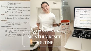 September Monthly Reset Routine 2022| New Goals & Reflections, Fitness Progress, Lifestyle Favorites