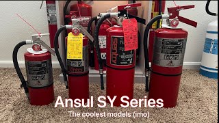 Why are the Ansul SY series extinguishers some of my favorite units!? Explanation and overview.