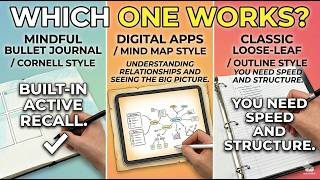 The 3 Note-Taking Systems Used by Top Students