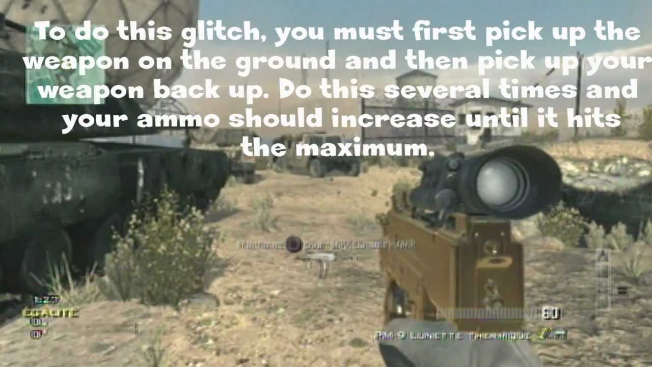 MW3 | UNLIMITED AMMO GLITCH (TUTORIAL)