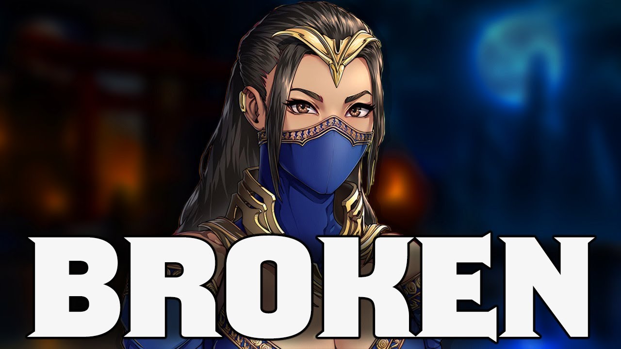 Broken MK1 Kitana Kombo Makes Opponent Rage Quit