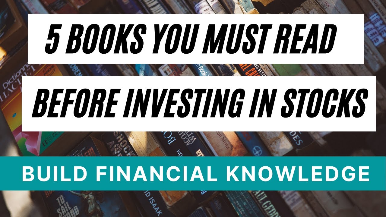 5 books you must read before investing in stock markets Best books