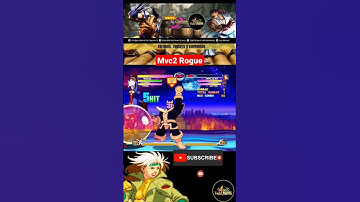 Mvc2: Rogue Power drain sequence with Thanos Alpha assist loop to speed up infinite #freemvc2 #mvc2