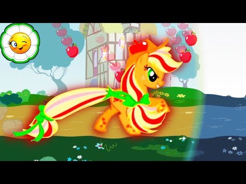 Радужные гонки Маленьких Пони #2 А вы знали, что бывают яблочные дожди?