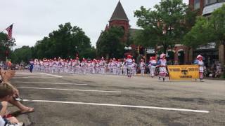 Baraboo High School Band in Big Top Parade
