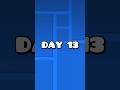 Playing a Recent Tab Level Everyday: DAY 13 #geometrydash