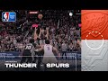 NBA | Oklahoma City Thunder vs. San Antonio Spurs Game Highlights | Amazon Prime