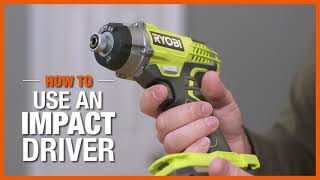 How to Use an Impact Driver | The Home Depot