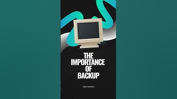 Why backups are important? Don’t lose your DATA