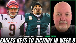 Eagles vs. Bengals FULL PREVIEW of Week 8 Matchup | McMullen & Zander
