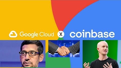 For Google Cloud Fair, payments can be made through Coinbase
