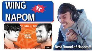 ALEM Reacts : NaPoM 🇺🇸 vs WING 🇰🇷 | Solo Semi Final GBB23