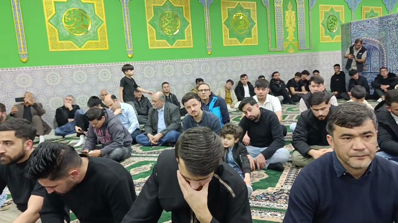 مراسم فاتحه حاجی سید جعفر امیری را به اطلاع عموم می‌رسانیم خداوند بیامرزد  #travel #quran #hannover 