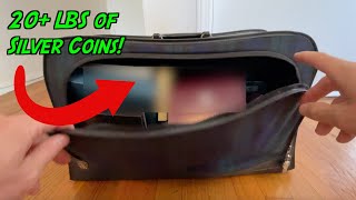 Friend Finds 40+ Year Old Suitcase of SILVER COINS in Basement!