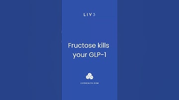 Fructose Kills Your GLP-1: The Hidden Reason Satiety Breaks Down #glp1 #fructose #cravings #ozempic