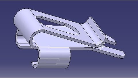 How to create a sheetmetal staple part in CATIA v5