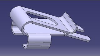 How to create a sheetmetal staple part in CATIA v5