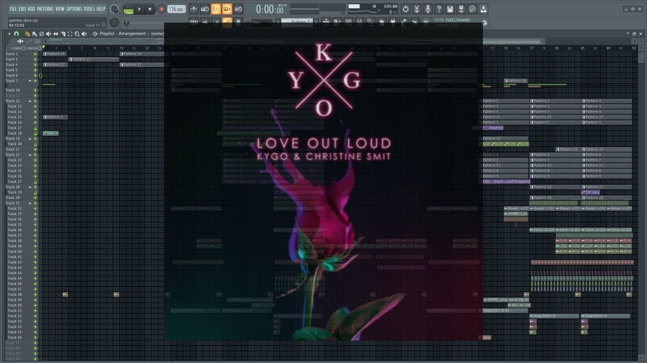 Kygo - Love Out Loud ft. Christine Smit full remake 3 + FLP