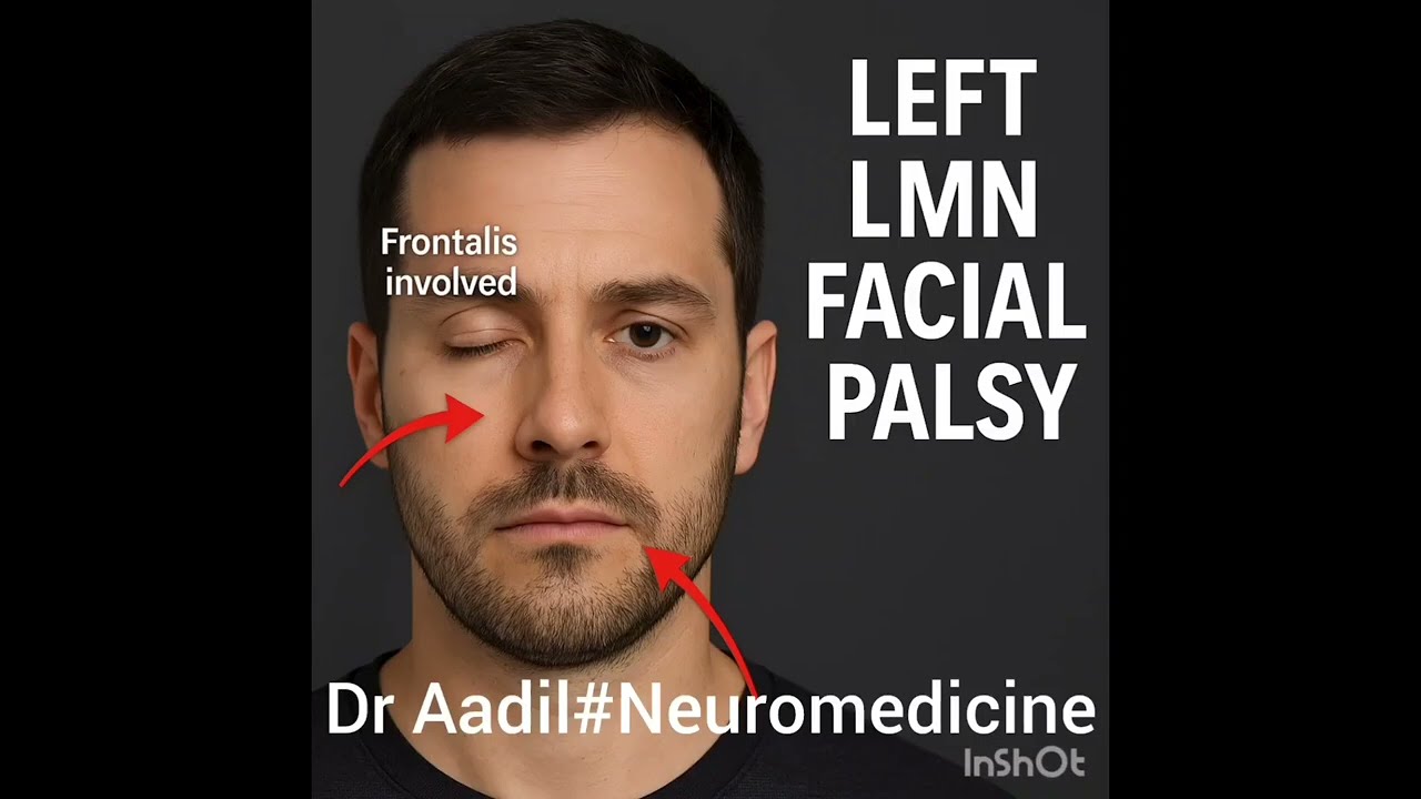LMN FACIAL NERVE PALSY, LOCALISATION