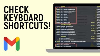 How to Check all Gmail Shortcuts