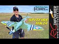 Banana Hobby / BlitzRC Mk24 Supermarine SPITFIRE 1100mm First Flight & Tuning Flight By: RCINFORMER