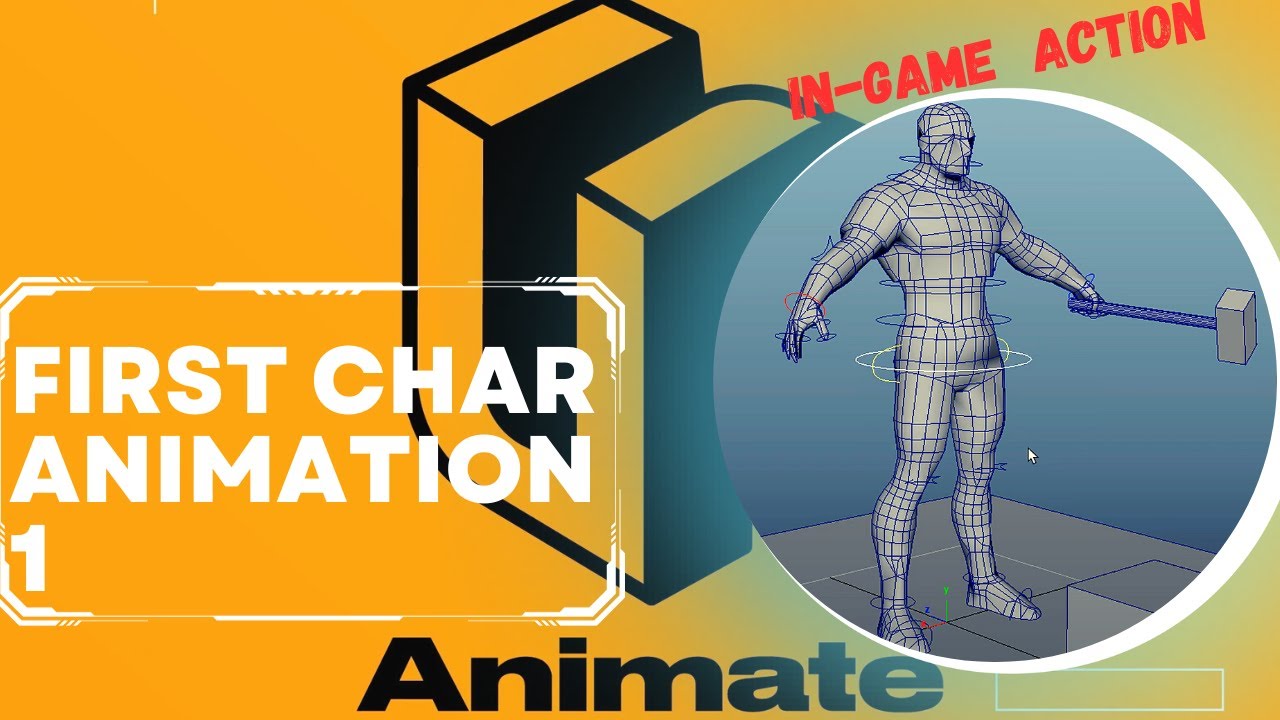 9.1 - Your first character animation in Maya - Part 1 / Ваша первая ...