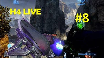 Halo MCC - Halo 4 multiplayer LIVE - Game 8 CTF on DAYBREAK "AMAZING FLAG ESCORTER"