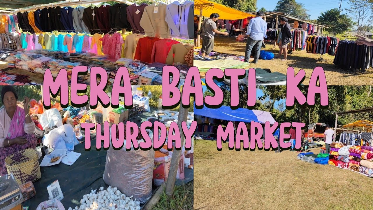 MERA BASTI KA THURSDAY MARKET🎊🎊🎊