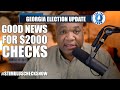 WOW!! Georgia Runoff Election:  What Does This Mean For $2000 Stimulus Checks