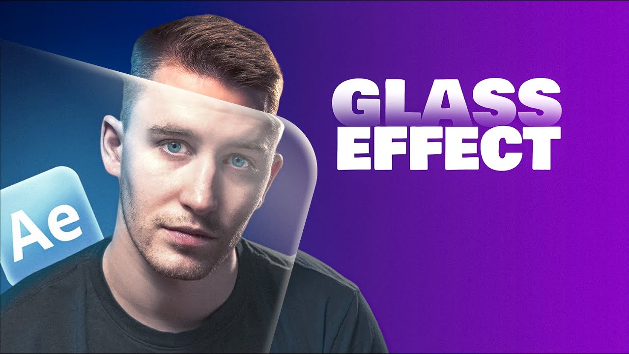 How to create Glass Effect in Apple Style - YouTube