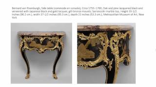 Three Objects in Focus Design in a Historical Context