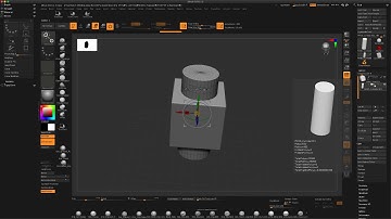 Live Boolean in zBrush (1 Minute Tutorial)