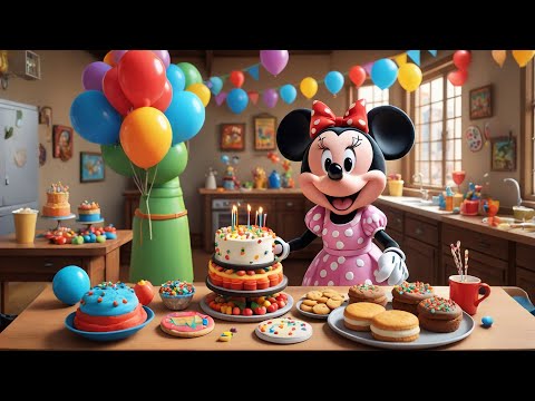 🎉 Mickey’s Biggest Birthday Surprise Ever! 🎂🎁
