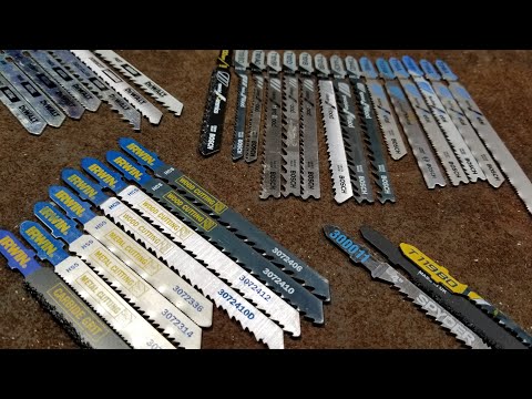 Video: Stikksagblad For Metall: Lange Kniver For Stikksag, 150 Mm Sag For Håndstikksag