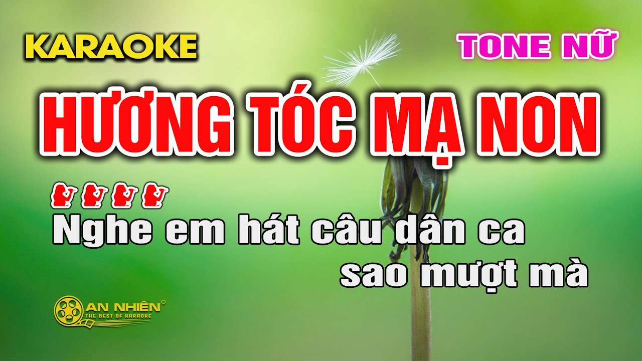 Lời bài hát Hương Tóc Mạ Non Thanh Sơn có nhạc ngheCó Karaoke