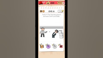 BRAIN TEST-2 (Agent smith) LVL-20 That